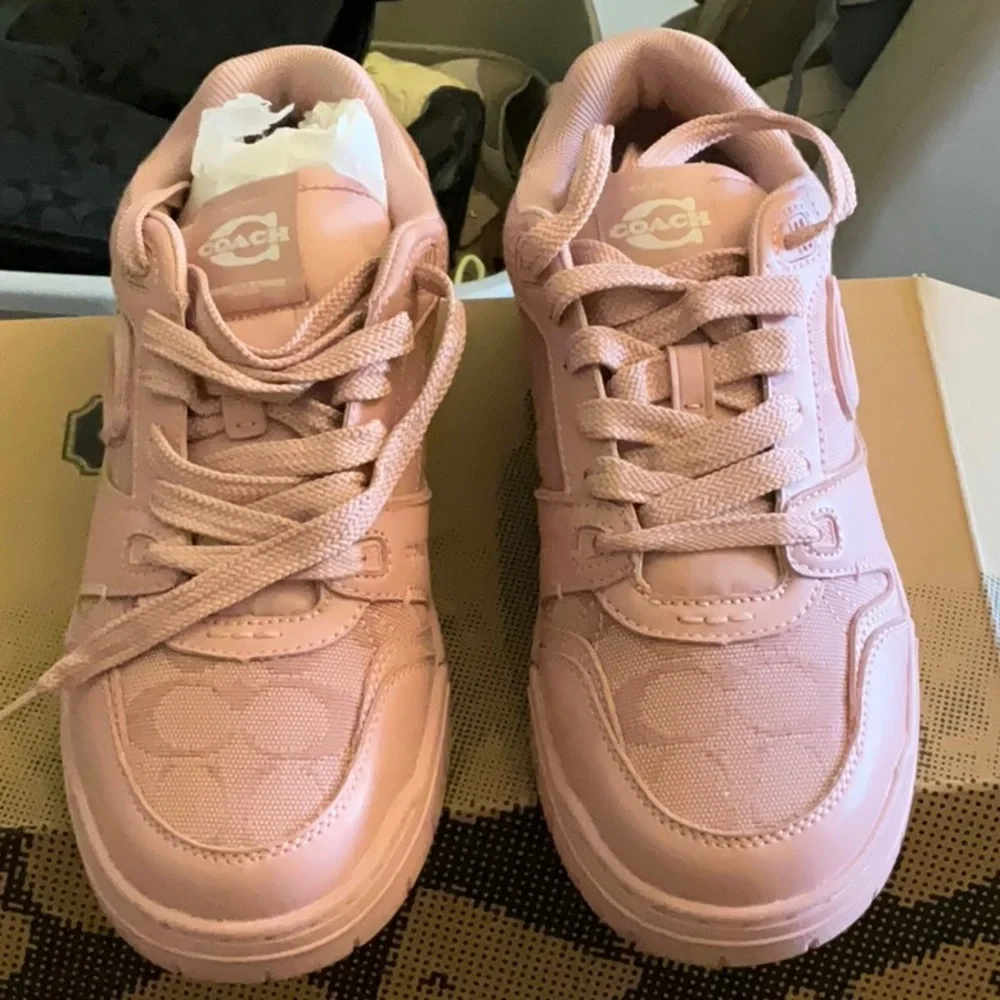 Coach pink leather
